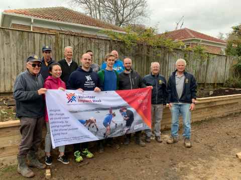 Assisting Epsom Lodge with their community garden