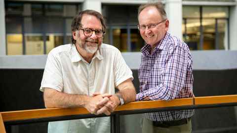 Professor Tim Dare and Professor Ed Gane