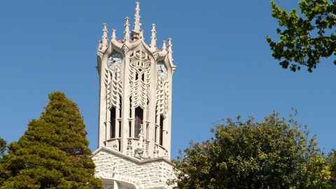 The image show the University of Auckland's iconic Clock Tower: NZ has worked hard in recent years to sustain a world class research environment against a backdrop of a globally low investment in R&D. The image show the University of Auckland's iconic Clock Tower: NZ has worked hard in recent years to sustain a world class research environment against a backdrop of a globally low investment in R&D.