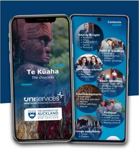 Te Kūaha app.