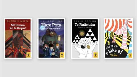 The first four books from the Kotahi Rau Pukapuka are released 5 November.