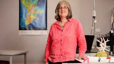 Dr Melissa Bowen, from the School of Environment.