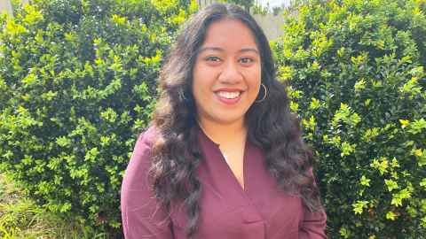 Law student Ashley Ah Poe