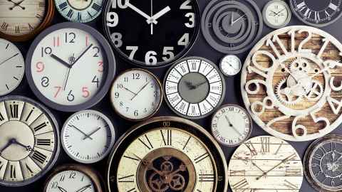 Clocks. Lots of clocks