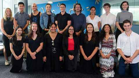 A ohoto of the 2021 Kupe Leadership Scholars.