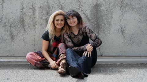 Dani, left, and Tee Hao-Aickin, the sibling duo that is Ersha Island
