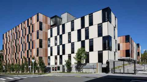 Carlaw park student village exterior