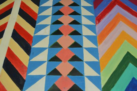 Children's toys and tables in the classroom