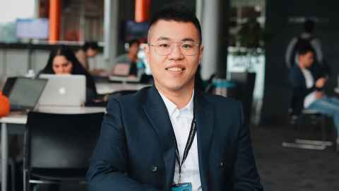 Junyi Wang is the Student Representative on the University Council