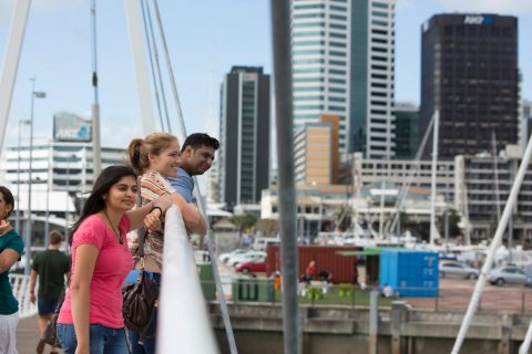 students at viaduct harbour
