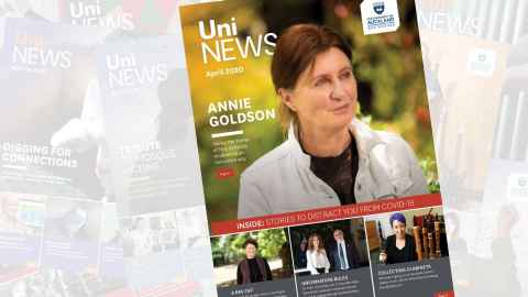 April 2020 UniNews cover