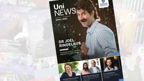 April 2021 UniNews cover