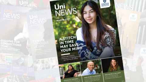 December 2020 UniNews cover