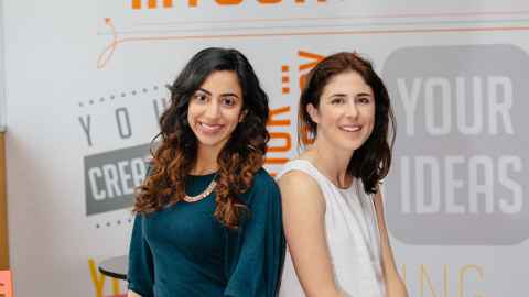Mai Al Sharaf and Jenna Ash