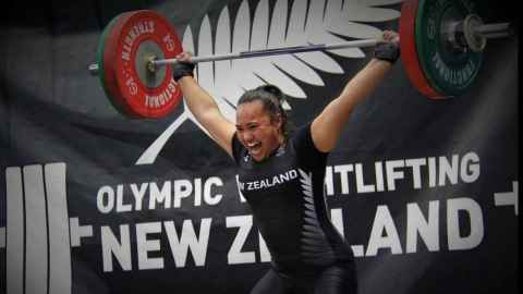 Up and coming weightlifter Kanah Andrews-Nahu is heading to her first Olympics. 