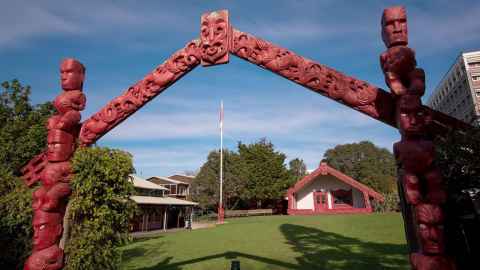 Waipapa Marae, at the University of Auckland. 