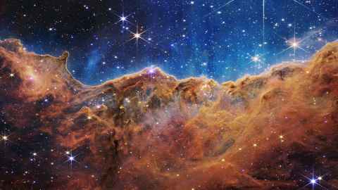 James Webb Space Telescope image of Carina Nebula