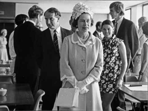 Queen at the Med School 1970