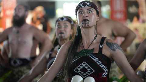 Anipātene Biddle, Faculty of Arts student and Te Matatini performer