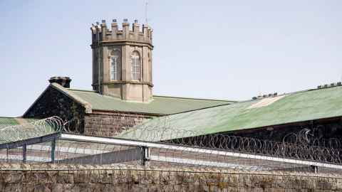 Roof of Mt Eden prison in Auckland