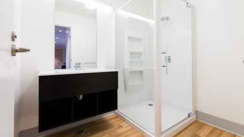 Apartment bathroom