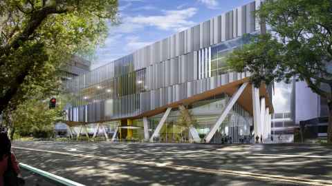 New Recreation and Wellness Centre 3D render