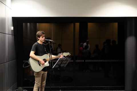 Entertainment - Music school student, Josh Naley