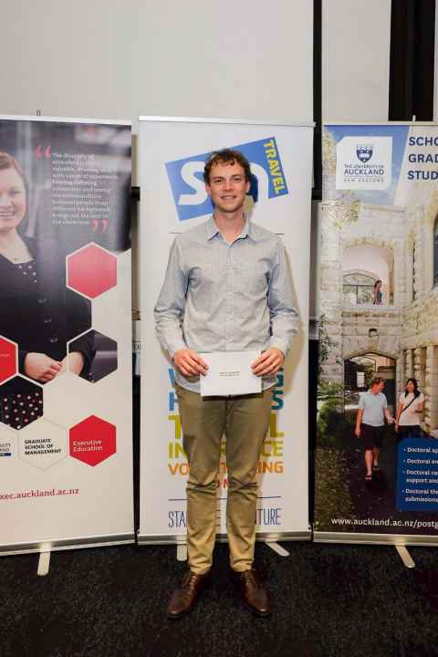 Sam Hitchman from Faculty of Science is the doctoral runner-up