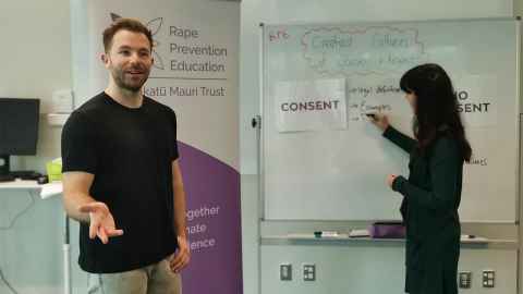 image of consent training session