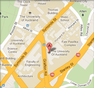 University Of Auckland Campus Map